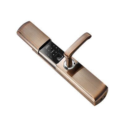 滑盖指纹锁家用防盗门锁智能密码锁防盗锁